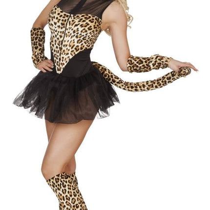 Feestbazaar Hot Cheetah pakje dames
