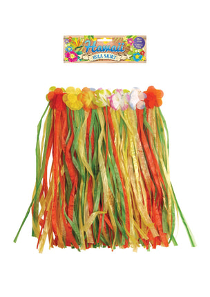 Feestbazaar Hula Hawaii Rokje Multikleur Kind met Bloemen