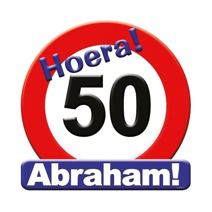 Feestbazaar Huldeschild Abraham 50 jaar