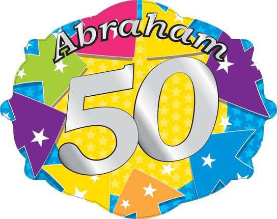 Feestbazaar Huldeschild Abraham 50
