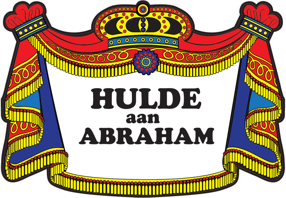 Feestbazaar Huldeschild Abraham