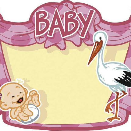 Feestbazaar Huldeschild Baby Dochter