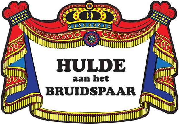 Feestbazaar Huldeschild bruidspaar