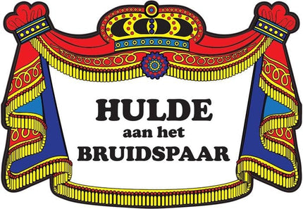 Feestbazaar Huldeschild bruidspaar