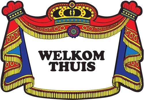 Feestbazaar Huldeschild welkom thuis