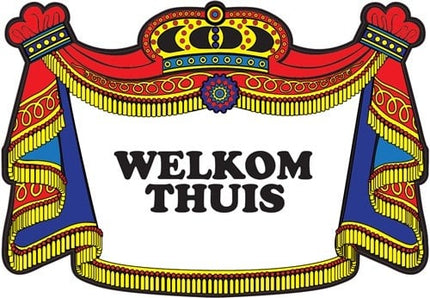 Feestbazaar Huldeschild welkom thuis