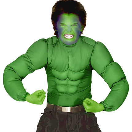Feestbazaar Hulk spierballen shirt kind
