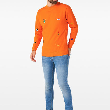 Feestbazaar Hup Holland Trui Oranje Deluxe