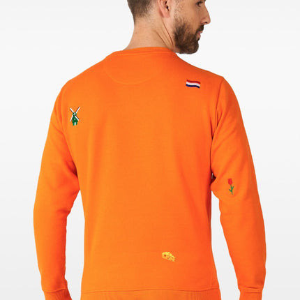 Feestbazaar Hup Holland Trui Oranje Deluxe