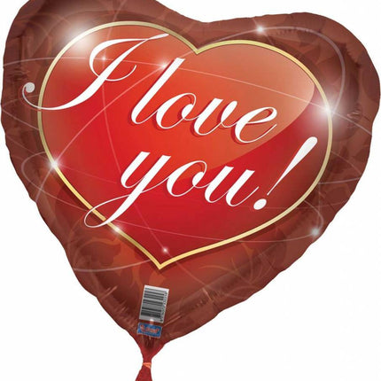 Feestbazaar I Love You Folieballon