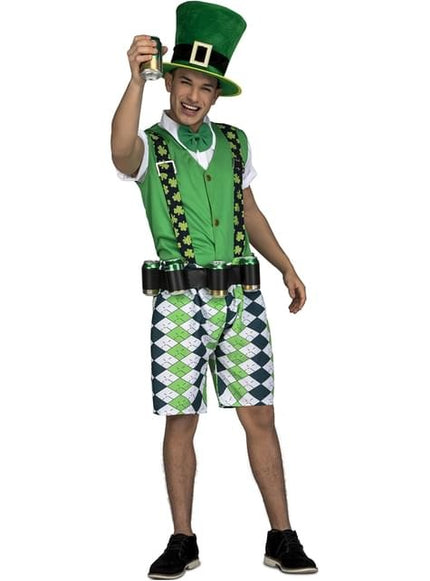 Feestbazaar Ierse Man Kostuum leprechaun Classic