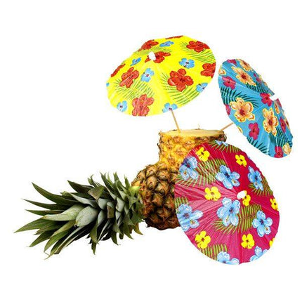 Feestbazaar Ijs parasols Hawaii (6 st)