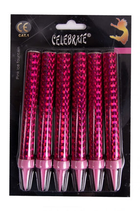 Feestbazaar IJsfonteinen Roze (6st)
