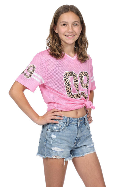 Feestbazaar Ijshockeyshirt Oversized Kind Roze