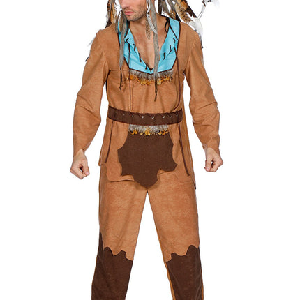 Feestbazaar Indiaan Kostuum Man Arapaho