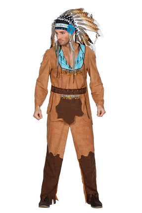 Feestbazaar Indiaan Kostuum Man Arapaho