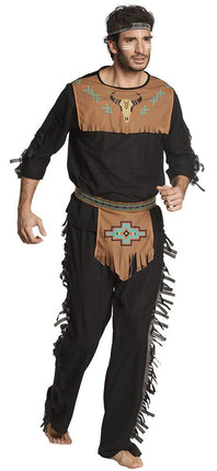 Feestbazaar Indiaan kostuum man Noble Wolf