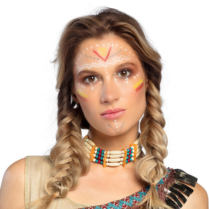 Feestbazaar Indianen Choker Diwali