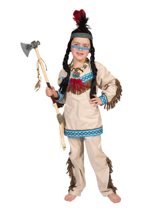 Feestbazaar Indianen Kostuum Jongen Hakan