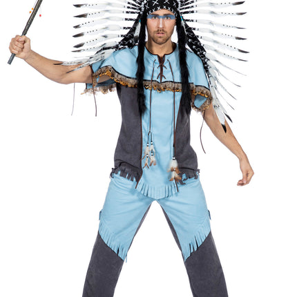 Feestbazaar Indianen Kostuum Man Lenno