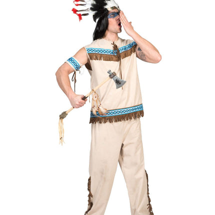 Feestbazaar Indianen Kostuum Man Nodin