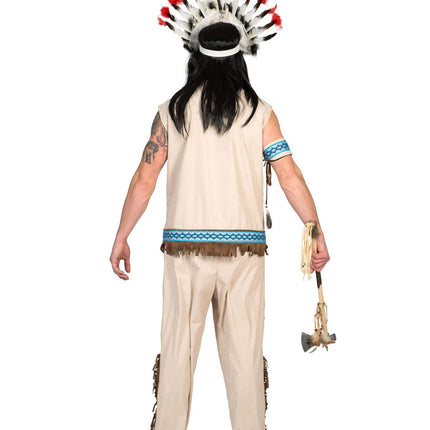 Feestbazaar Indianen Kostuum Man Nodin