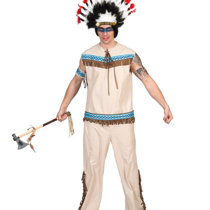 Feestbazaar Indianen Kostuum Man Nodin
