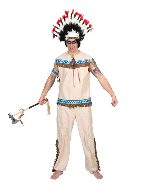 Feestbazaar Indianen Kostuum Man Nodin