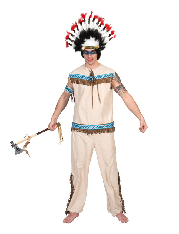 Feestbazaar Indianen Kostuum Man Nodin