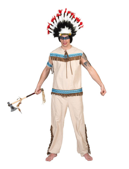 Feestbazaar Indianen Kostuum Man Nodin