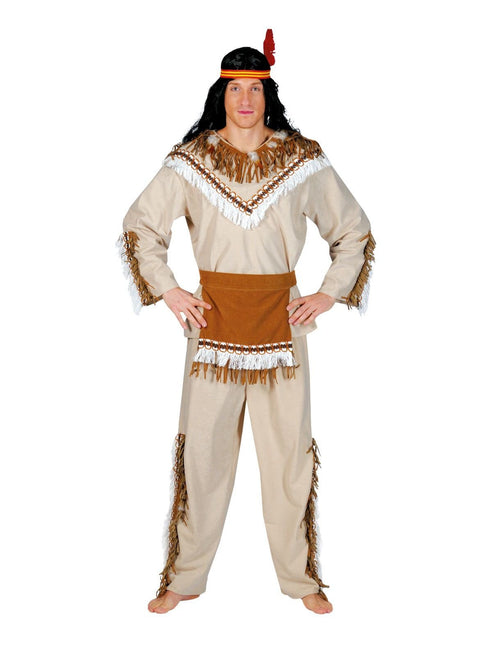 Feestbazaar Indianen Kostuum Man Sioux