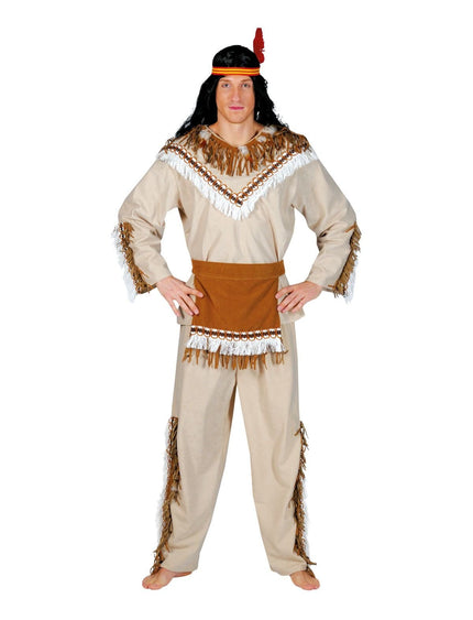 Feestbazaar Indianen Kostuum Man Sioux