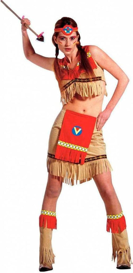 Feestbazaar Indianen Kostuum Vrouw Moonlight