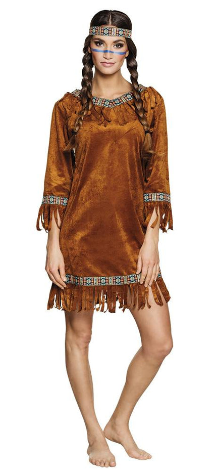 Feestbazaar Indianen outfit dame