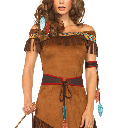 Feestbazaar Indianen Prinses Outfit Deluxe