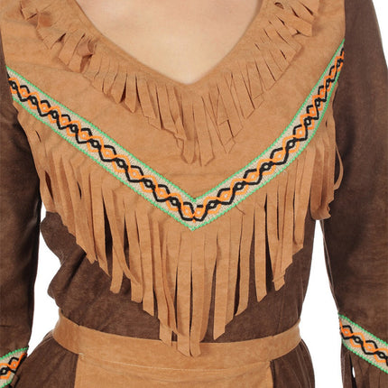 Feestbazaar Indianen vrouw kostuum dames