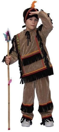 Feestbazaar Indianenkostuum jongen Blackfeet