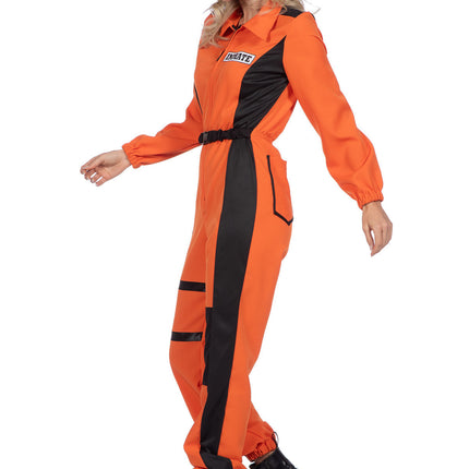 Feestbazaar Inmate Overall Dames Oranje