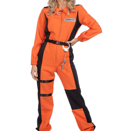 Feestbazaar Inmate Overall Dames Oranje