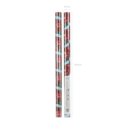 Feestbazaar Inpakpapier Kerst Auto Rood (70x200cm)