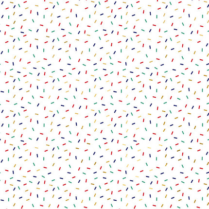 Feestbazaar Inpakpapier tinsels gekleurd metallic 70 x 200 cm