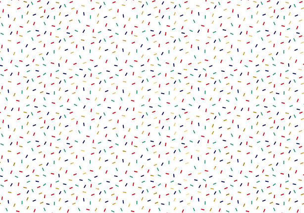 Feestbazaar Inpakpapier tinsels gekleurd metallic 70 x 200 cm