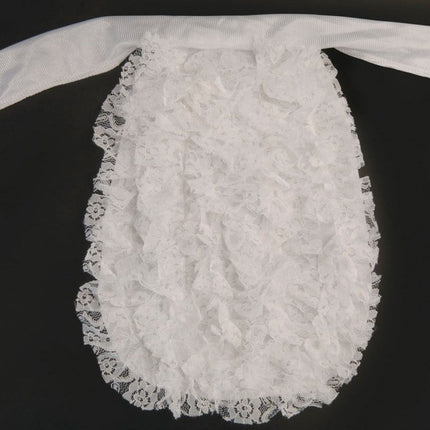 Feestbazaar Jabot, kant