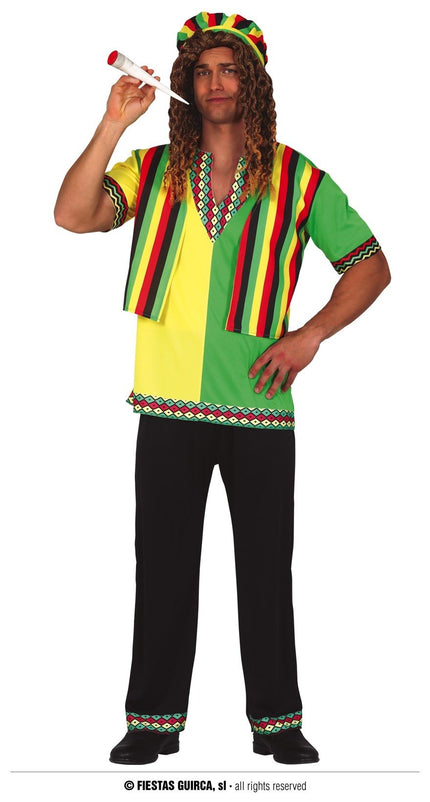 Feestbazaar Jamaica Kostuum George Man