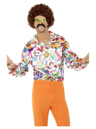 Feestbazaar Jaren 60 Hippie Blouse Groovy