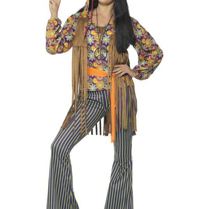 Feestbazaar Jaren 60 kostuum hippie Joy