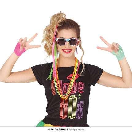 Feestbazaar Jaren 80 Accessoire set Joyce