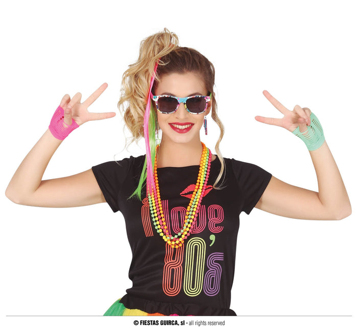 Feestbazaar Jaren 80 Accessoire set Joyce