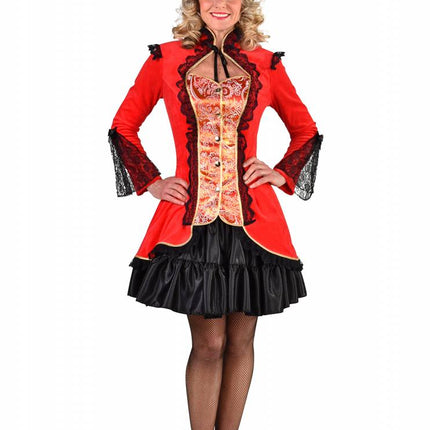 Feestbazaar Jas Burlesque Nicky Rood