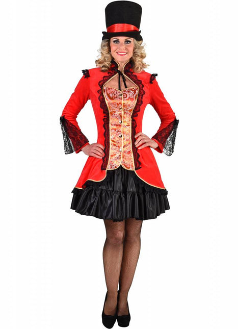 Feestbazaar Jas Burlesque Nicky Rood
